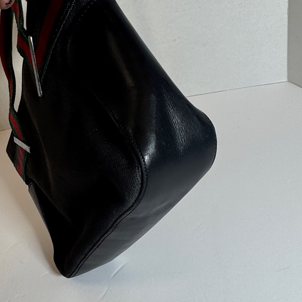 Black Denim Gucci Tote Bag - Picture 3 of 16